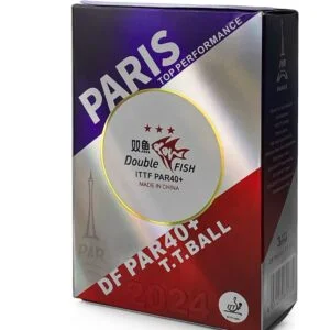 Double Fish PAR40+  ITTF 6 Balls for Paris